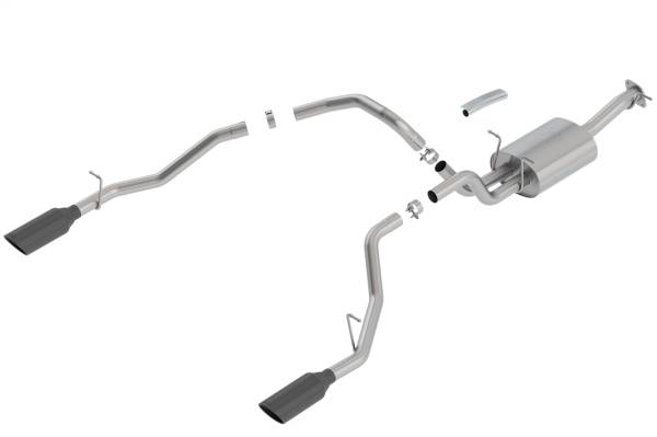 Borla - 2019 - 2022 Ram Borla Cat-Back™ Exhaust System - ATAK® - 140753BC