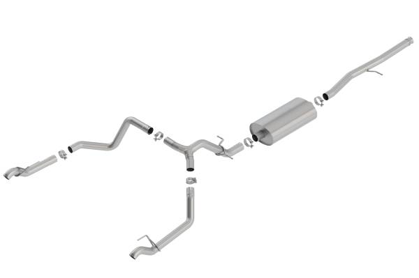Borla - 2019 - 2022 GMC, Chevrolet Borla Cat-Back&trade; Exhaust System - Touring - 140767