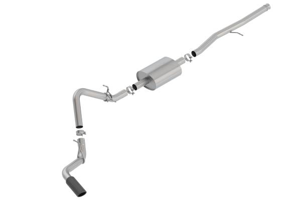 Borla - 2019 - 2022 GMC, Chevrolet Borla Cat-Back&trade; Exhaust System - S-Type - 140794BC