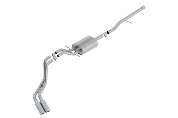 Borla - 2014 - 2019 GMC, Chevrolet Borla Cat-Back Exhaust System - ATAK - 140797