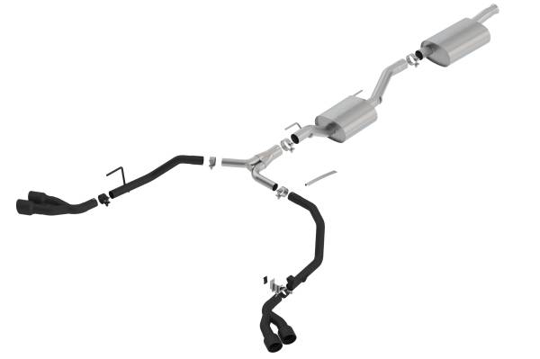 Borla - 2020 - 2022 Jeep Borla Cat-Back™ Exhaust System - S-Type - 140814CB