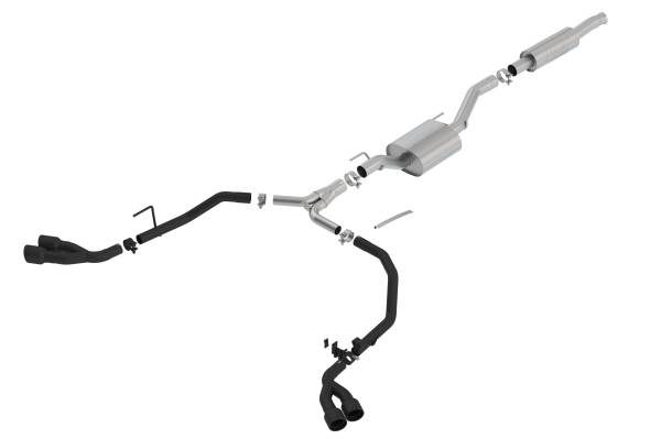 Borla - 2020 - 2022 Jeep Borla Cat-Back™ Exhaust System - ATAK® - 140816CB