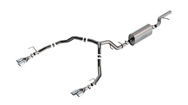 Borla - 2021 - 2022 Chevrolet Borla Cat-Back&trade; Exhaust System - Touring - 140856