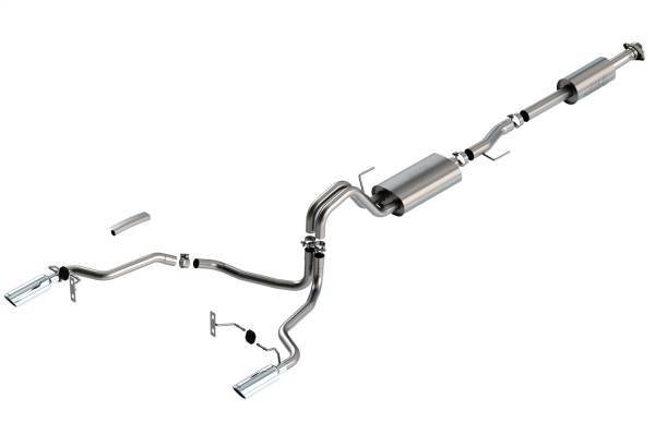Borla - 2021 - 2022 Ford Borla Cat-Back&trade; Exhaust System - Touring - 140862