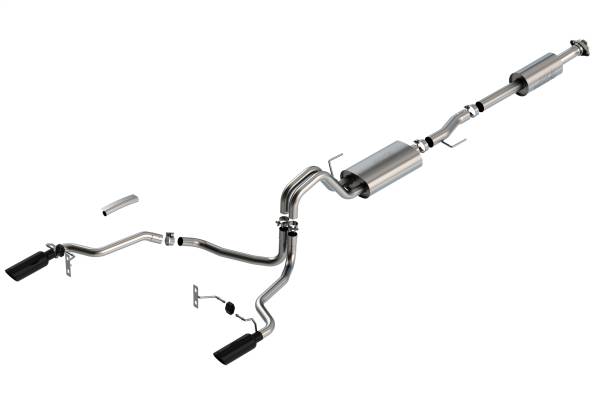 Borla - 2021 - 2022 Ford Borla Cat-Back™ Exhaust System - Touring - 140862BC