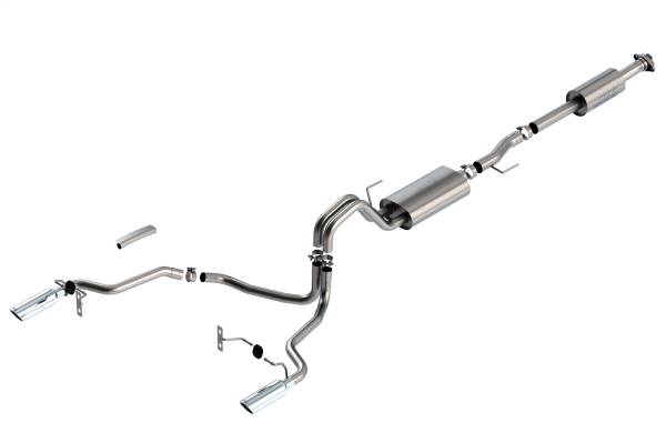 Borla - 2021 - 2022 Ford Borla Cat-Back™ Exhaust System - Touring - 140865