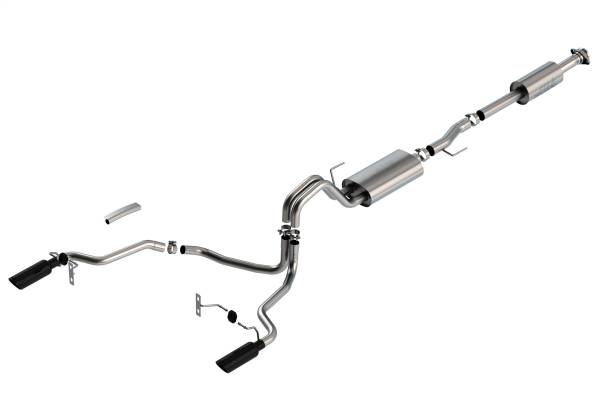 Borla - 2021 - 2022 Ford Borla Cat-Back™ Exhaust System - Touring - 140865BC