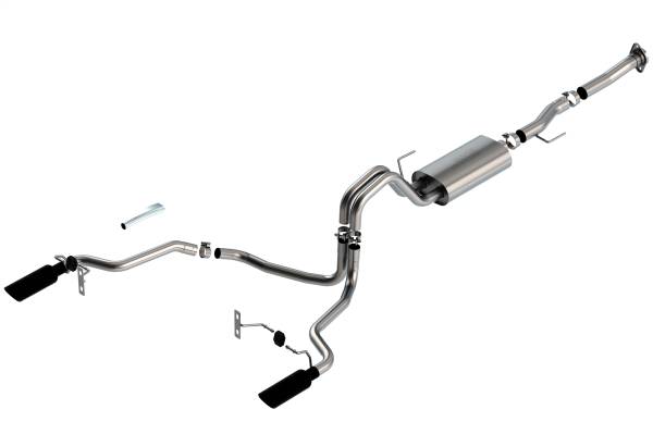 Borla - 2021 - 2022 Ford Borla Cat-Back™ Exhaust System - S-Type - 140868BC