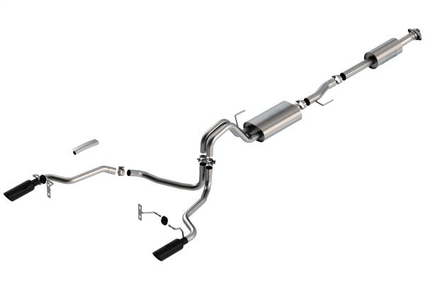 Borla - 2021 - 2022 Ford Borla Cat-Back™ Exhaust System - S-Type - 140878BC