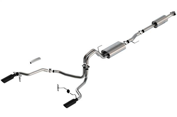 Borla - 2021 - 2022 Ford Borla Cat-Back™ Exhaust System - ATAK® - 140879BC