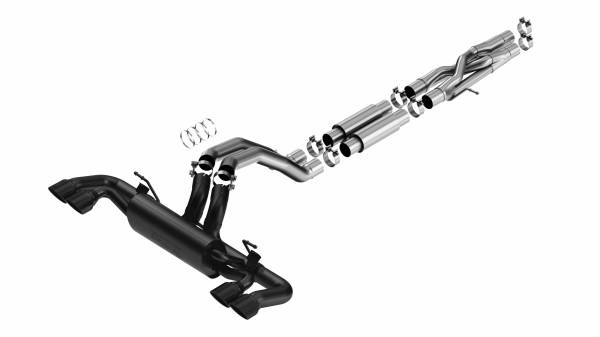 Borla - 2021 - 2022 Jeep Borla Cat-Back&trade; Exhaust System - ATAK&reg; - 140893CB