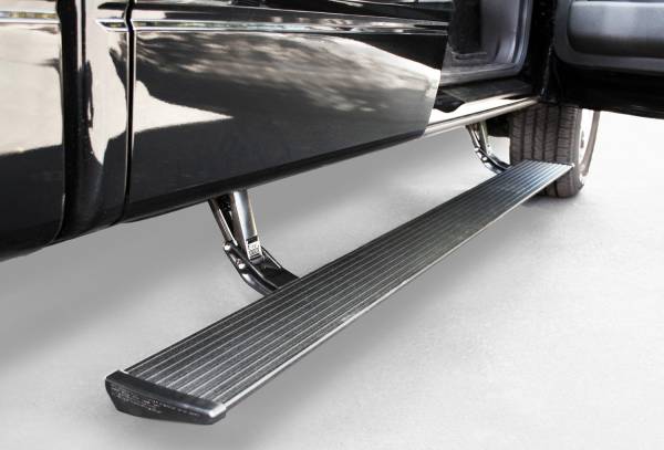 AMP Research - 2009 - 2014 Ford AMP Research Black Extruded Aluminum PowerStep™ Plug-N-Play System - 76141-01A