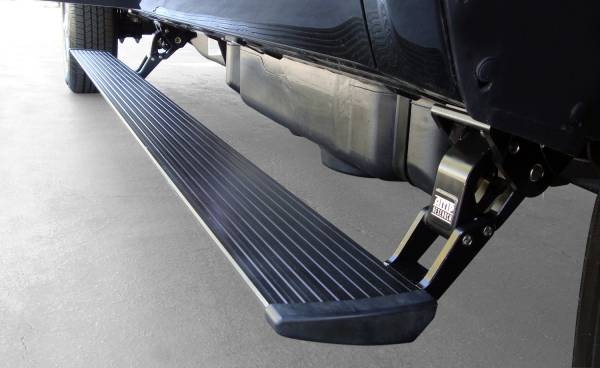 AMP Research - 2015 - 2016 GMC, Chevrolet AMP Research Black Extruded Aluminum PowerStep™ Plug-N-Play System - 76147-01A