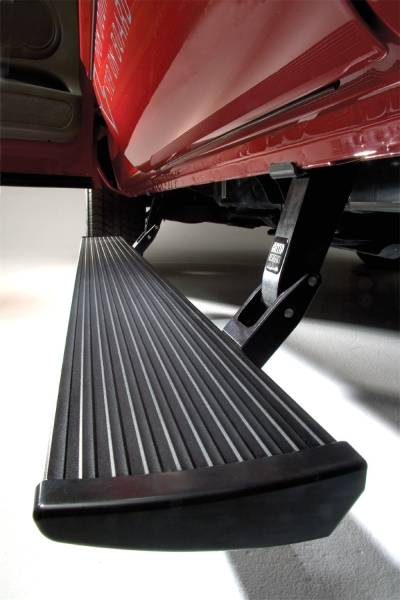 AMP Research - 2014 - 2019 GMC, Chevrolet AMP Research Black Extruded Aluminum PowerStep™ Running Board With Plug And Play - 76154-01A