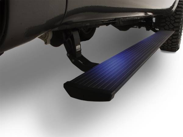 AMP Research - 2020 - 2022 Ford AMP Research Black Extruded Aluminum PowerStep™ Plug-N-Play System - 76236-01A