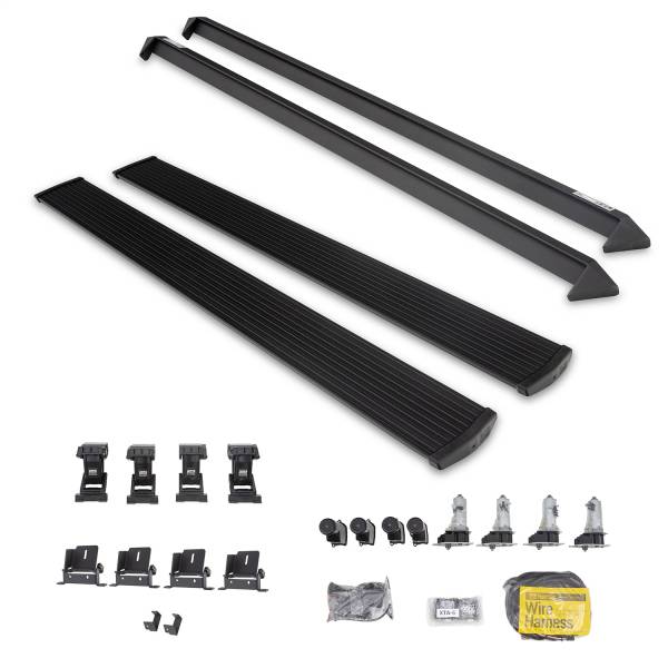 AMP Research - 2020 - 2022 Jeep AMP Research Black Extruded Aluminum PowerStep™ XL - 77135-01A