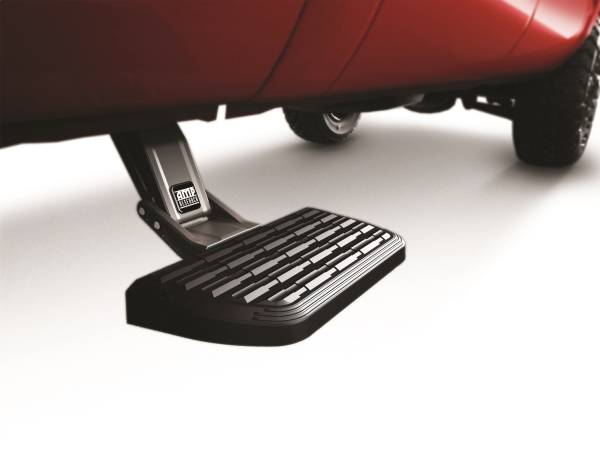 AMP Research - 2000 - 2013 GMC, Chevrolet AMP Research Black Powder Coated Aluminum BEDSTEP®2 - 75400-01A