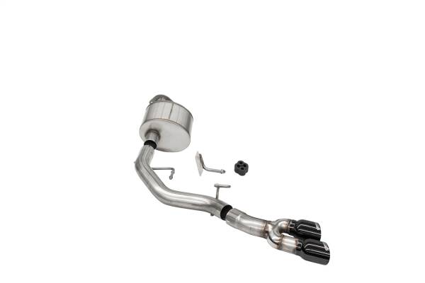 Corsa Performance - 2021 - 2022 Ford Corsa Performance 304 Stainless Steel Xtreme Cat-Back Exhaust System - 21141BLK