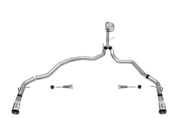 Corsa Performance - 2021 - 2022 Ford Corsa Performance 304 Stainless Steel Xtreme Cat-Back Exhaust System - 21143