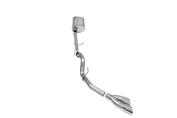 Corsa Performance - 2021 - 2022 Ford Corsa Performance 304 Stainless Steel Sport Cat-Back Exhaust System - 21154