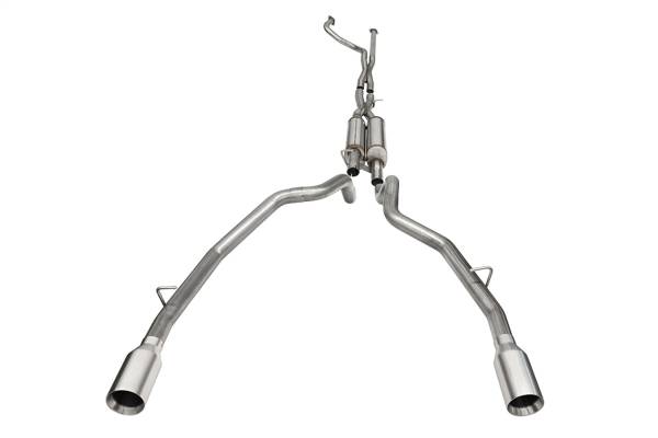 Corsa Performance - 2021 - 2022 Ram Corsa Performance 304 Stainless Steel Xtreme Cat-Back Exhaust System - 21189