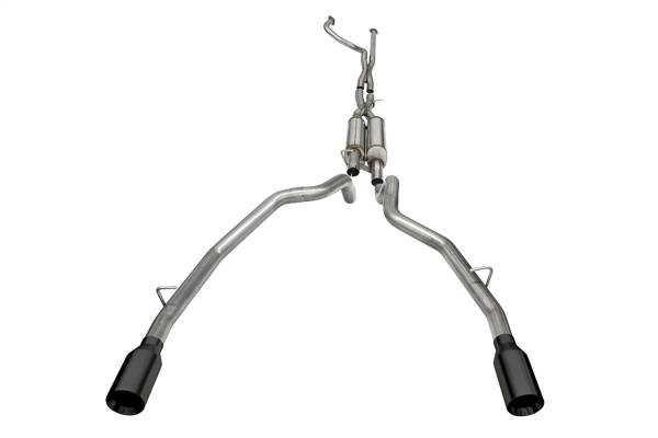 Corsa Performance - 2021 - 2022 Ram Corsa Performance 304 Stainless Steel Xtreme Cat-Back Exhaust System - 21189BPC