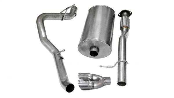 Corsa Performance - 2007 - 2008 Chevrolet Corsa Performance Stainless Steel Cat-Back - 14246