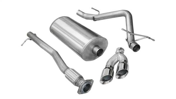 Corsa Performance - 2011 - 2013 GMC, Chevrolet Corsa Performance Stainless Steel Cat-Back - 14523