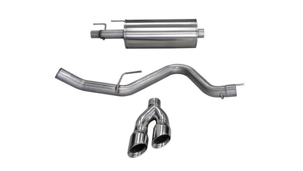 Corsa Performance - 2015 - 2020 Ford Corsa Performance Stainless Steel Cat-Back - 14836