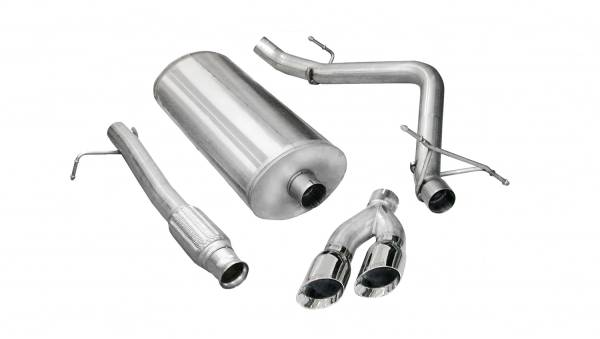 Corsa Performance - 2009 - 2013 GMC, Chevrolet Corsa Performance Stainless Steel Cat-Back - 14900
