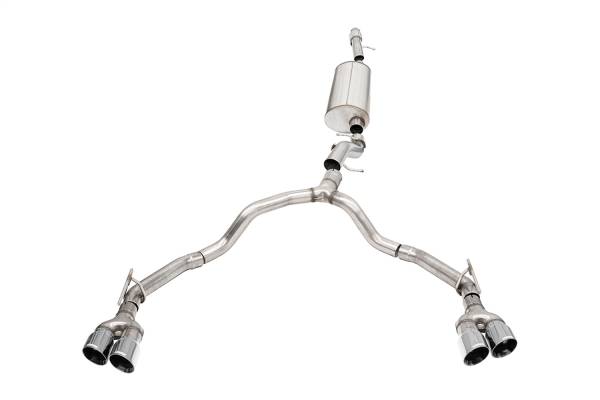 Corsa Performance - 2021 - 2022 Chevrolet Corsa Performance Stainless Steel Sport Cat-Back Exhaust System - 21129