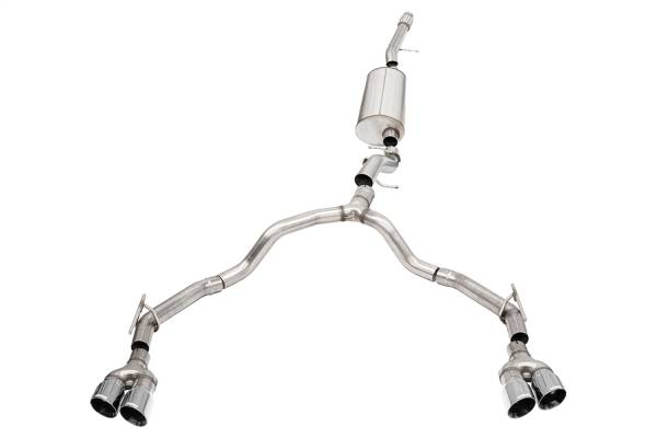 Corsa Performance - 2021 - 2022 Chevrolet Corsa Performance Stainless Steel Sport Cat-Back Exhaust System - 21130