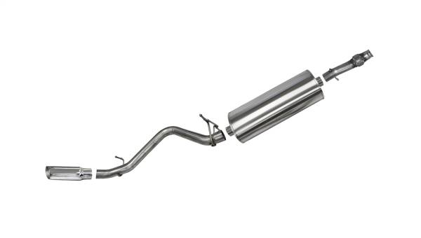 Corsa Performance - 2014 - 2018 GMC, Chevrolet Corsa Performance Stainless Steel Cat-Back - 24871