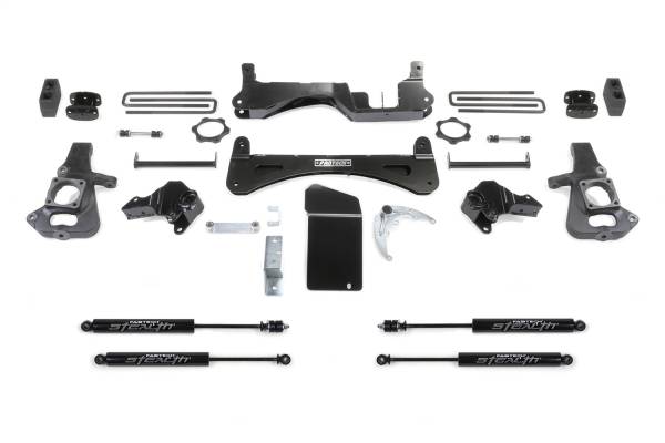 Fabtech - 2001 - 2010 GMC, Chevrolet Fabtech Raised Torsion Suspension Lift System - K1045M