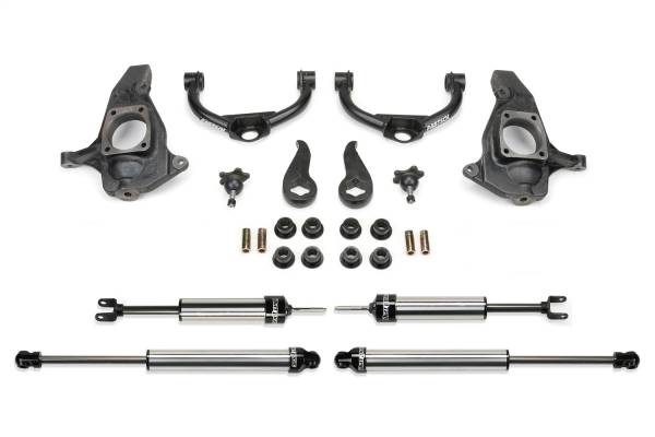 Fabtech - 2011 - 2019 GMC, Chevrolet Fabtech Budget Lift System w/Shock - K1056DL