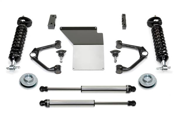 Fabtech - 2007 - 2014 Chevrolet Fabtech Budget Lift System w/Shock - K1060DL