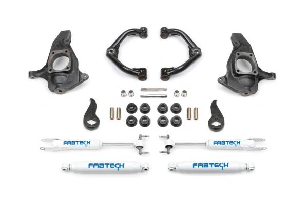 Fabtech - 2011 - 2019 GMC, Chevrolet Fabtech Uniball Control Arm Lift System - K1064