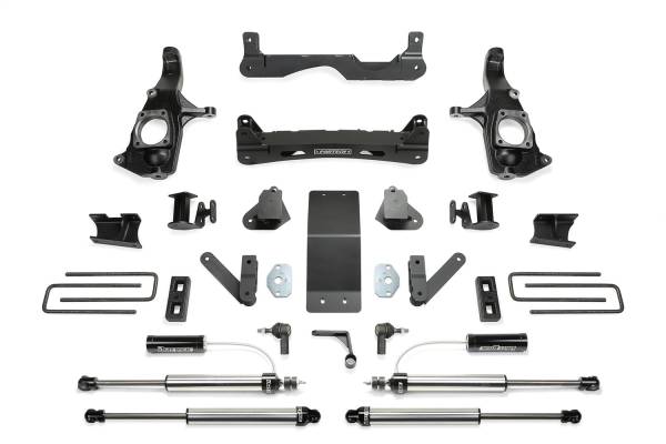 Fabtech - 2011 - 2019 GMC, 2011 - 2018 Chevrolet Fabtech Crossmember Lift System - K1122DL