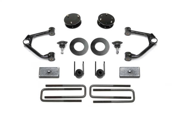 Fabtech - 2019 - 2022 GMC, Chevrolet Fabtech Budget Lift System w/Shock - K1128