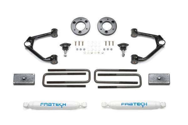Fabtech - 2019 - 2022 GMC, Chevrolet Fabtech Ball Joint Control Arm Lift System - K1152