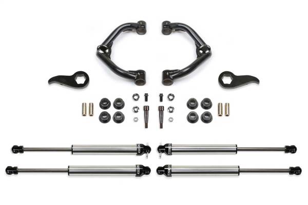 Fabtech - 2020 - 2022 GMC, Chevrolet Fabtech Uniball UCA Lift System w/Shocks - K1155DL