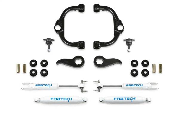 Fabtech - 2020 - 2022 GMC, Chevrolet Fabtech Performance Lift System w/Shocks - K1157