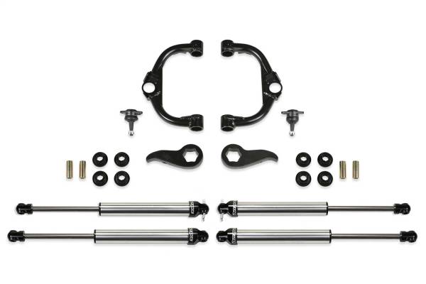 Fabtech - 2020 - 2022 GMC, Chevrolet Fabtech Uniball UCA Lift System w/Shocks - K1157DL