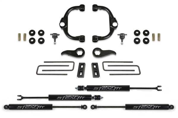 Fabtech - 2020 - 2021 GMC, Chevrolet Fabtech Ball Joint UCA Lift System w/Shocks - K1179M