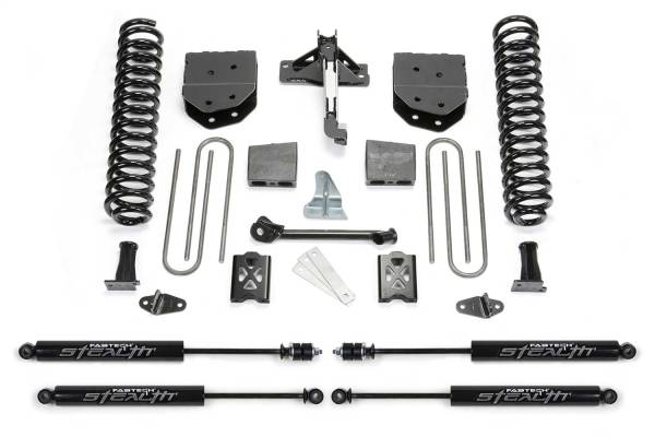 Fabtech - 2005 - 2007 Ford Fabtech Basic Lift System w/Shocks - K20101M
