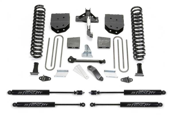 Fabtech - 2008 - 2016 Ford Fabtech Basic Lift System w/Shocks - K2210M