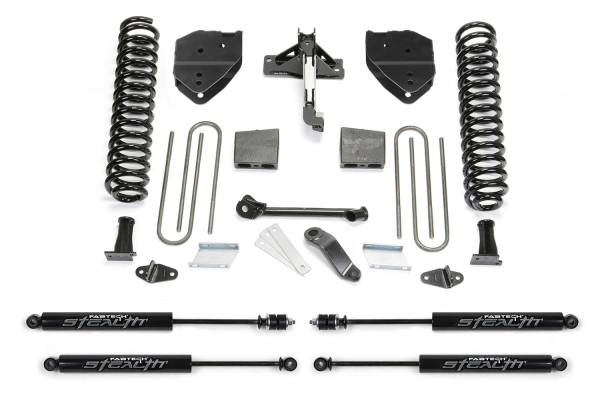 Fabtech - 2017 - 2021 Ford Fabtech Basic Lift System w/Shocks - K2214M