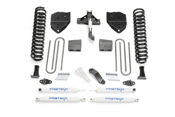 Fabtech - 2017 - 2021 Ford Fabtech Basic Lift System w/Shocks - K2255