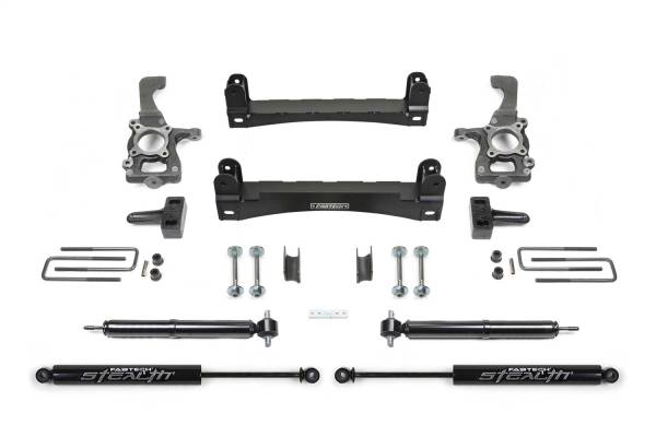 Fabtech - 2015 - 2020 Ford Fabtech Basic Lift System w/Shocks - K2258M