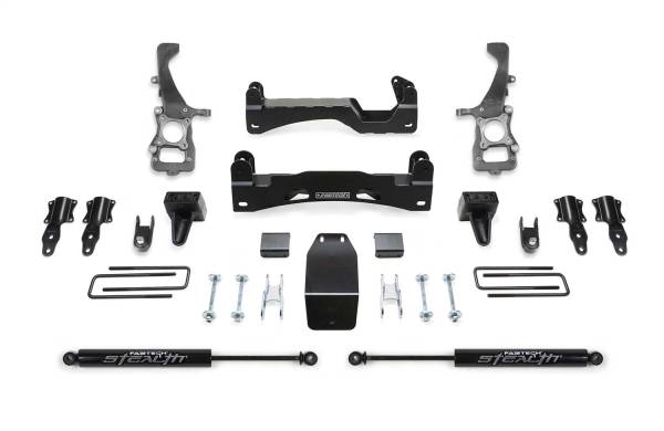 Fabtech - 2021 Ford Fabtech Basic Lift System w/Shocks - K2371M